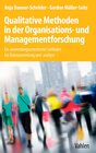 Buchcover Qualitative Methoden in der Organisations- und Managementforschung