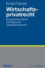 Buchcover Wirtschaftsprivatrecht