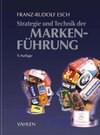 Buchcover Strategie und Technik der Markenführung