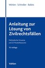 Buchcover Anleitung zur Lösung von Zivilrechtsfällen