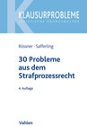Buchcover 30 Probleme aus dem Strafprozessrecht