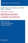 Buchcover Betriebsratsarbeit in Zeiten von Corona