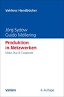 Buchcover Produktion in Netzwerken
