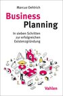 Buchcover Business Planning