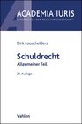 Buchcover Schuldrecht Allgemeiner Teil