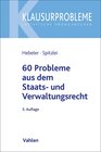 Buchcover 60 Probleme aus dem Staats- und Verwaltungsrecht