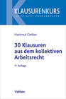 Buchcover 30 Klausuren aus dem kollektiven Arbeitsrecht