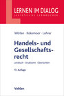 Buchcover Handels- und Gesellschaftsrecht