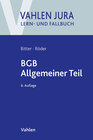 Buchcover BGB Allgemeiner Teil