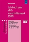 Buchcover Jahrbuch zum VDE-Vorschriftenwerk 1999