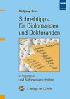 Buchcover Schreibtipps für Diplomanden und Doktoranden in Ingenieur- und Naturwissenschaften