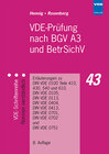 Buchcover VDE-Prüfung nach BGV A3 und BetrSichV