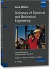 Buchcover Dictionary of Electrical and Mechanical Engineering