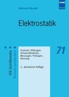 Buchcover Elektrostatik