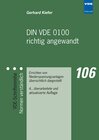 Buchcover DIN VDE 0100 richtig angewandt