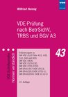 Buchcover VDE-Prüfung nach BetrSichV, TRBS und BGV A3