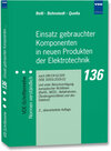 Buchcover Einsatz gebrauchter Komponenten in neuen Produkten der Elektrotechnik