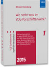 Buchcover Wo steht was im VDE-Schriftenwerk? 2015