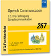 Buchcover ITG-Fb. 267: Speech Communication