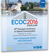Buchcover ECOC 2016 Post Deadline