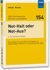 Buchcover Not-Halt oder Not-Aus?