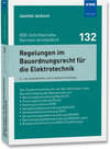 Buchcover Regelungen im Bauordnungsrecht für die Elektrotechnik