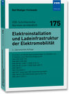 Buchcover Elektroinstallation und Ladeinfrastruktur der Elektromobilität
