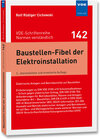 Buchcover Baustellen-Fibel der Elektroinstallation