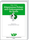 Buchcover Allgemeines Polizei- und Ordnungsrecht für Berlin