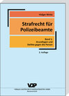 Buchcover Strafrecht  für Polizeibeamte - Band 1