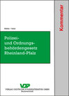 Buchcover Polizei- und Ordnungsbehördengesetz Rheinland-Pfalz