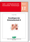 Buchcover Grundlagen der Kriminaltechnik II