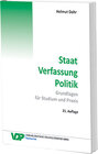 Buchcover Staat - Verfassung -Politik