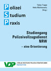 Buchcover Studiengang Polizeivollzugsdienst NRW