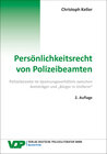 Buchcover Persönlichkeitsrecht von Polizeibeamten