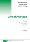 Buchcover Vernehmungen