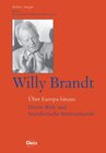 Buchcover Willy Brandt - Über Europa hinaus