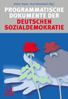 Buchcover Programmatische Dokumente der deutschen Sozialdemokratie