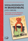 Buchcover Sozialdemokratie in Brandenburg (1933–1989/90)