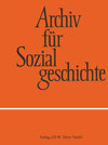 Buchcover Archiv für Sozialgeschichte