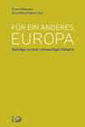 Buchcover Für ein anderes Europa