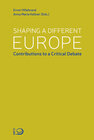 Buchcover Shaping a different Europe