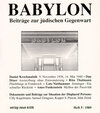 Buchcover Babylon / Babylon 5