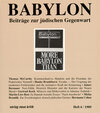 Buchcover Babylon / Babylon 6