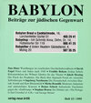 Buchcover Babylon / Babylon 15