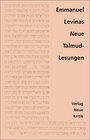 Buchcover Neue Talmud-Lesungen
