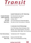 Buchcover Transit 34. Europäische Revue