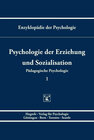 Buchcover Psychologie der Erziehung und Sozialisation