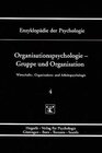 Buchcover Organisationspsychologie – Gruppe und Organisation