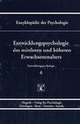 Buchcover Entwicklungspsychologie des mittleren und höheren Erwachsenenalters